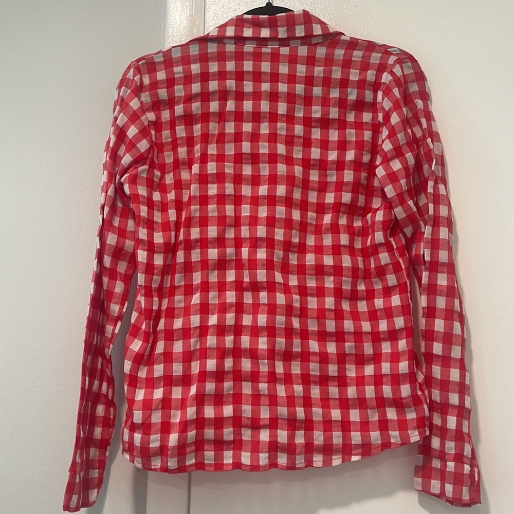 Gingham button down - image 7